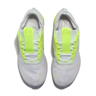 Nike 慢跑鞋 W Zoom Fly 4 PRM 女鞋 氣墊 路跑 白 螢光黃 DN2658-101 [ACS 跨運動]