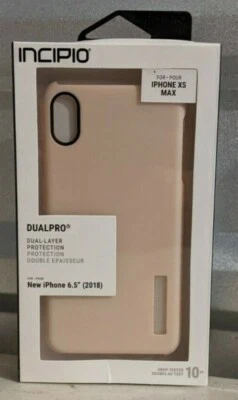Incipio Dualpro Phone Case for iPhone XS Max in Pink