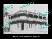OLD 8x6 HISTORIC PHOTO OF KENT TOWN SA VIEW OF THE ROYAL SUN HOTEL c1890