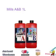 Holland Mills Nutrient Basis A & B 1L Kit Hydroponics For Grow & Flower Stages