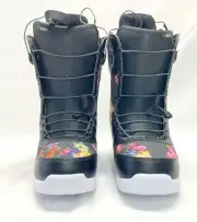 Burton Women Mint Speedzone Snowboard Boots Black Multi Size US 7 NEW