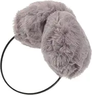 [COSMEVIVI] Plush Ear Warmer for Women Girls Winter Ear Muff Faux Fur Warm Earmuff Outdoor Headband
