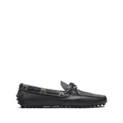 [Car Shoe] Car Shoe Lace-up Leather Boat Shoes 8 US BLUE