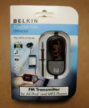 Belkin TuneCast Auto Universal FM Transmitter iPod & MP3 Players F8Z439