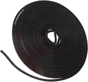 CLISPEED Double Layer Automotive Door Seal Strip Rubber Noise Isolation Strip for Trunk and Hood and Durable Car Door Gap Sealing Fit for Easy Installation