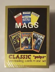 1992 Sperry Mini Mags-Classic Pulps - 100 Magazine Covers Factory Sealed