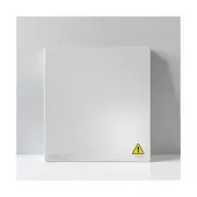 400W Wall Mounted Electric Heater - 10s Fast Heating Aluminum Panel, Energy E...