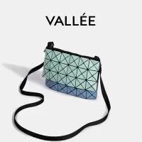 在飛比找蝦皮購物優惠-【VALLEE】✨現貨女包✨日本三宅一生同款雙色雙面袋鼠包拼