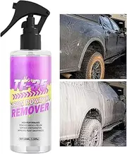 Car Rust Remover Spray,3.38oz Iron Powder Remover Spray - Multi-Purpose Metal Polish Stain Removal for Concrete Bathroom Tile Brake Marine Brake