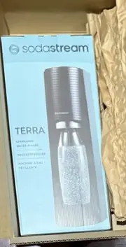 SodaStream Terra Sparkling Water Maker- Black - New - Never Opened