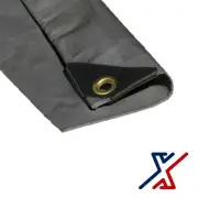 7 x 5 Silver Color 10 Mil Heavy Duty Tarp / Canopy by X1Tools/Tarps