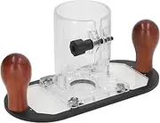 Woodworking Trimmer Base Protective Transparent Plastic Router Power Tool DIY Accessories for Woodworking Projects