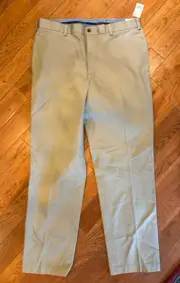Brooks Brothers Pants Mens 35x32 Tan Lightweight Advantage Chino Clark Preppy