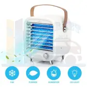 Air Conditioner Fan Personal Desk Fan Space Air Portable Mini Cooling Fan Cooler