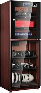 160L Double Door Camera Lens Dehumidification Drying Cabinet, LCD Touch Screen Drying Cabinet, All-Season Electronic Equipment Storage Cabinet, Low Noise Operation,A