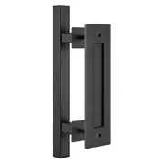 Black Sliding Barn Door Handle BH13 - Australia Barn Door Expert