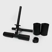 The Tib Tool Tib Bar Standard - Knees Over Toes Training Tib Bar, Shin Splints Rehab, Fits 25mm/1" Weight Plates