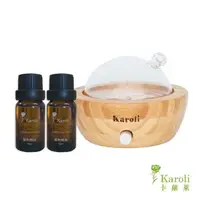 在飛比找森森購物網優惠-karoli 聚寶盆淨化療癒擴香儀+ 2瓶單方純精油 精油擴