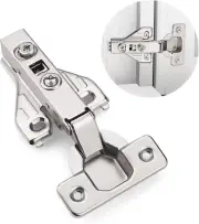 1 Pairs （2 Pack） Soft Close Kitchen Cabinet Door Hinges Fit for Face Frame