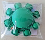 SplashEZ Octopus Baby Boy Girl Bath Toy for Toddlers 1-3 BPA-Free Orange & Green