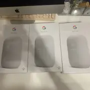 Google Nest Audio Chalk Bluetooth Wi-Fi Smart Speaker 3 Pack New Sealed