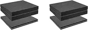 Tuperoymse 8 PCS Pick Apart Foam Insert - Pluck Pre Square Sheet Foam with Bottom Use for Board Game Box Cases Storage Drawer B