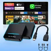 Car TV Mate-HDMl Multimedia Adapter for Fire TV Stick/Google TV Sticks/Game Cons