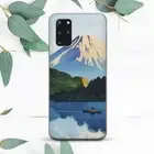 Japanese Style Mountain Lake Case For Samsung Note 20 S10 S20 S21 S22 S23 S24 FE