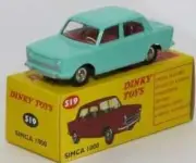 Atlas Edition Simca 1000 (519) Atlas reproduced 'Dinky'
