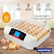 42 Egg Automatic Incubator Digital Hatching Chicken Pigeon Quail Eggs Hatcher