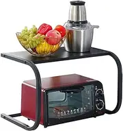 Microwave Oven Rack, Kitchen Counter Shelf, Kitchen Storage Carbon Steel Shelf Rack, Microwave Stand with Storage, Microwave Stand Countertop, Utensils Tableware Storage