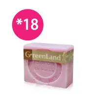 在飛比找ETMall東森購物網優惠-GreenLand 玫瑰香氛絲滑平衡馬賽皂18入(團購優惠組
