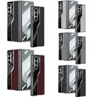 Phone Case Electroplating Leather Protective Shell for Samsung Galaxy Z Fold 6
