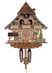 Engstler Quartz Cuckoo Clock - The Rocking Horse AH 4965 QMT NEW