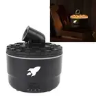 H Volcano Diffuser Humidifier Auto Shut Off Low Noise RGB Light Ultrasonic New