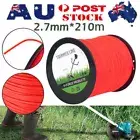 2.7mm x 210m Whipper Snipper Cord Brush Cutter Brushcutter Trimmer Line AU