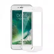 For iPhone 6/6s/7/8/SE - Ceramics Screen Protector Matte White 3D Curved Edge