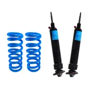 Front Sachs Shock Absorbers Lovells Raised Springs for Holden HK HT HG 8cyl All