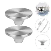 2 Pcs Stainless Steel Pot Top Handle Replacement Lid Handles