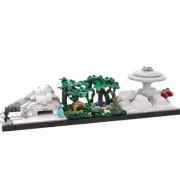 Lego Star Wars Skyline Custom MOC NEW Hoth Base Bespin Dagobah 377PCS