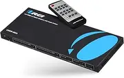 4K HDMI Matrix Switch 4 X 2 by Orei Switcher 18G UltraHD with Arc Supports Upto 4K @ 60Hz & 1080P IR Audio Extractor Arc EDID HDCP 2.- Remote Control - Full Matrix Selection
