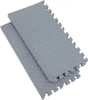 SOLUSTRE 4 Pack High Density Mats Noise Reducing Anti-Vibration Pads for Washing Machines Gym Equipment Ac Units Soft Eva Floor Protection Tiles