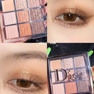 迪奧 高品質新化妝品 9 色適用於 Dior 眼影盤裸妝調色板古銅色金屬眼煙熏閃光閃光 10 克