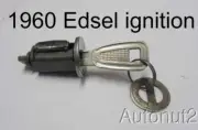 1960 Edsel Ignition lock cylinder NOS with Edsel key all models