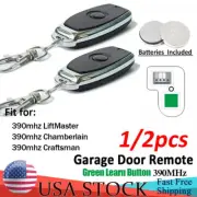 Green Learn Button Garage Door Opener Remote Control for Craftsman LiftMaster