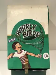 VINTAGE RARE LEAF Counter Display Box w/27 pcs 1960’s WHIRLY BIRD TOYS MIP NOS!!