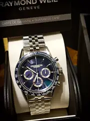 RAYMOND WEIL Freelancer 43.5MM AUTO Blue Dial Men's Watch 7741-ST3-50021