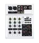 Live Audio Mixer 4-Channel USB Bluetooth MP3 USB PC Soundcard Record EQ Phantom