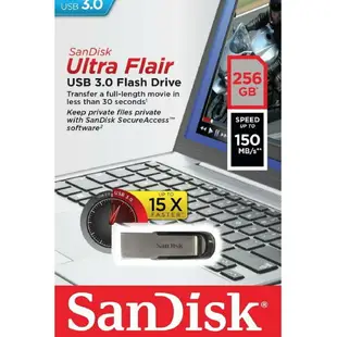 【eYe攝影】現貨 Sandisk CZ73 Ultra Flair USB 3.0 隨身碟 64G 128G 256G