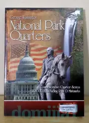 Cornerstone Album For National Park Quarters 2010-2021, both D & P